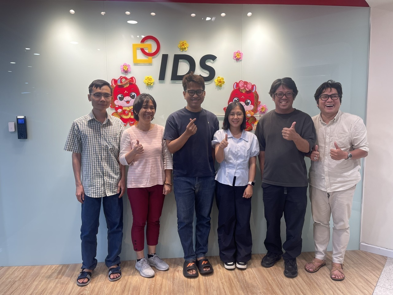 開発チームのメンバー